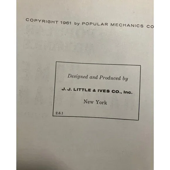 Popular Mechanics 1961 Illustrated Home Handyman Encyclopedia Book 10 - Picture 4 of 16